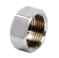 INVENA Kromirani mesingani čep 3/4" GW